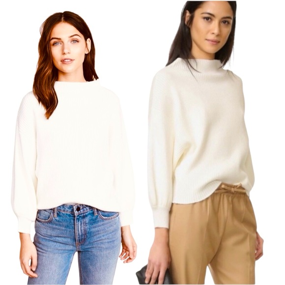 Line & Dot | Anthropologie Alder Ribbed Sweater - Picture 1 of 10